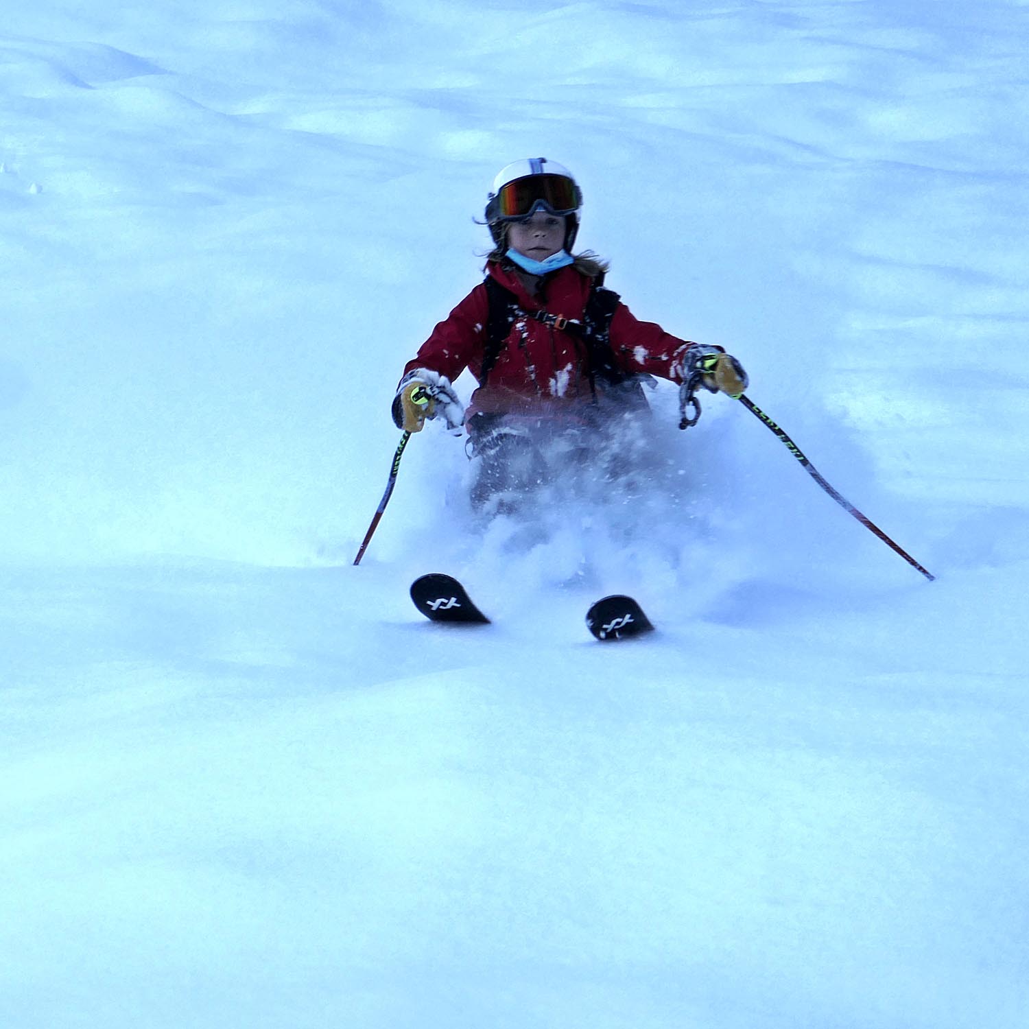Ski und Snowboardfreizeit in den Weihnachtsferien für Kinder. Ferien im Schnee